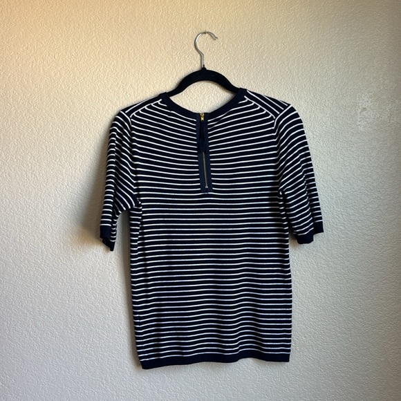 Philosophy striped shirt sleeved sweater - Picture 4 of 4